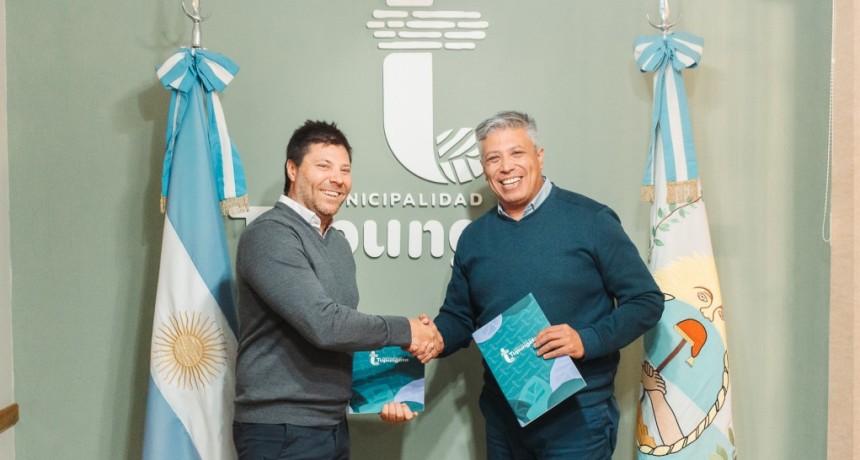 Tupungato firm&oacute; un convenio con NEWPANEL para impulsar capacitaciones gratuitas en construcci&oacute;n sismot&eacute;rmica