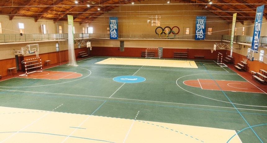 Obra de pintura y reacondicionamiento de playones deportivos distritales: finaliz&oacute; la primera etapa