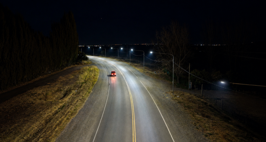 La Municipalidad de Tupungato transforma rutas y calles con nueva luminaria LED