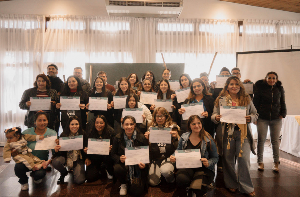 Más de 30 tupungatinos se diplomaron en Desarrollo de Habilidades para el Cuidado del Adulto Mayor