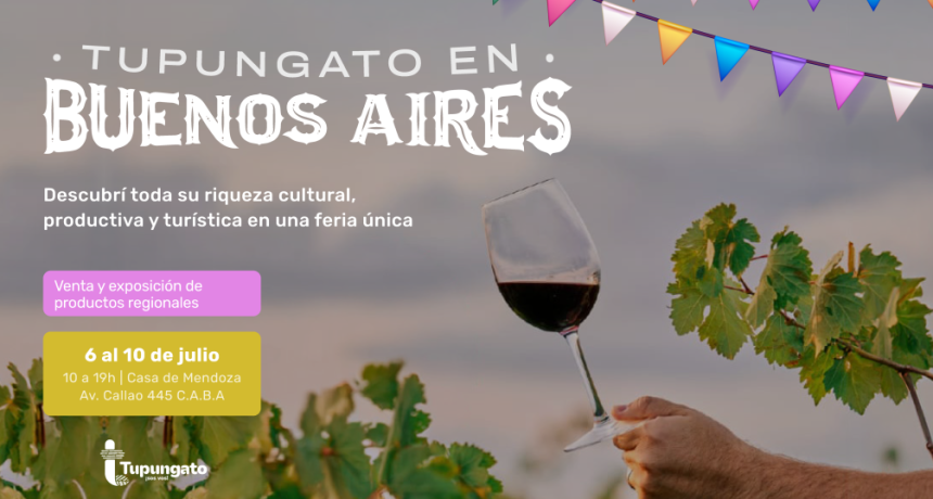 Emprendedores de Tupungato viajan a Buenos Aires a exponer sus productos en Casa de Mendoza