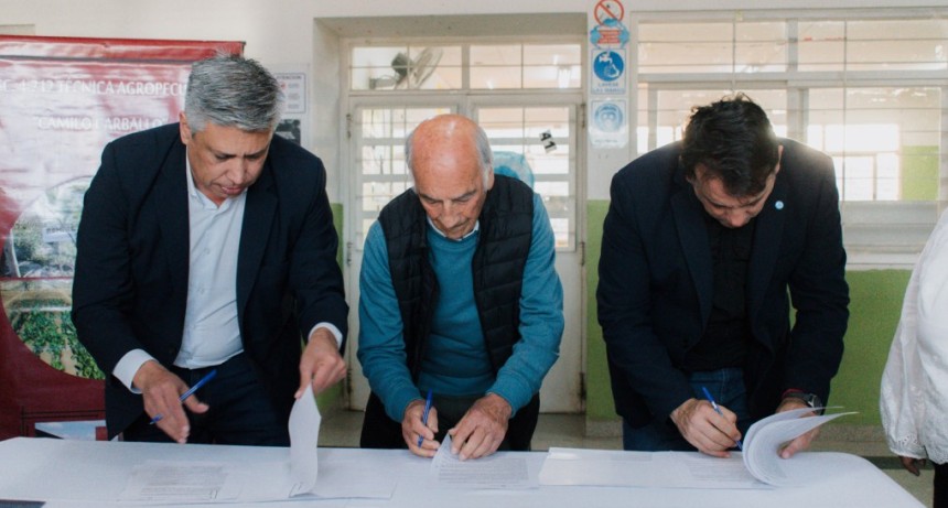 El Municipio de Tupungato apuesta a la educaci&oacute;n sustentable: un nuevo sistema para reutilizar el agua y nuevas aulas