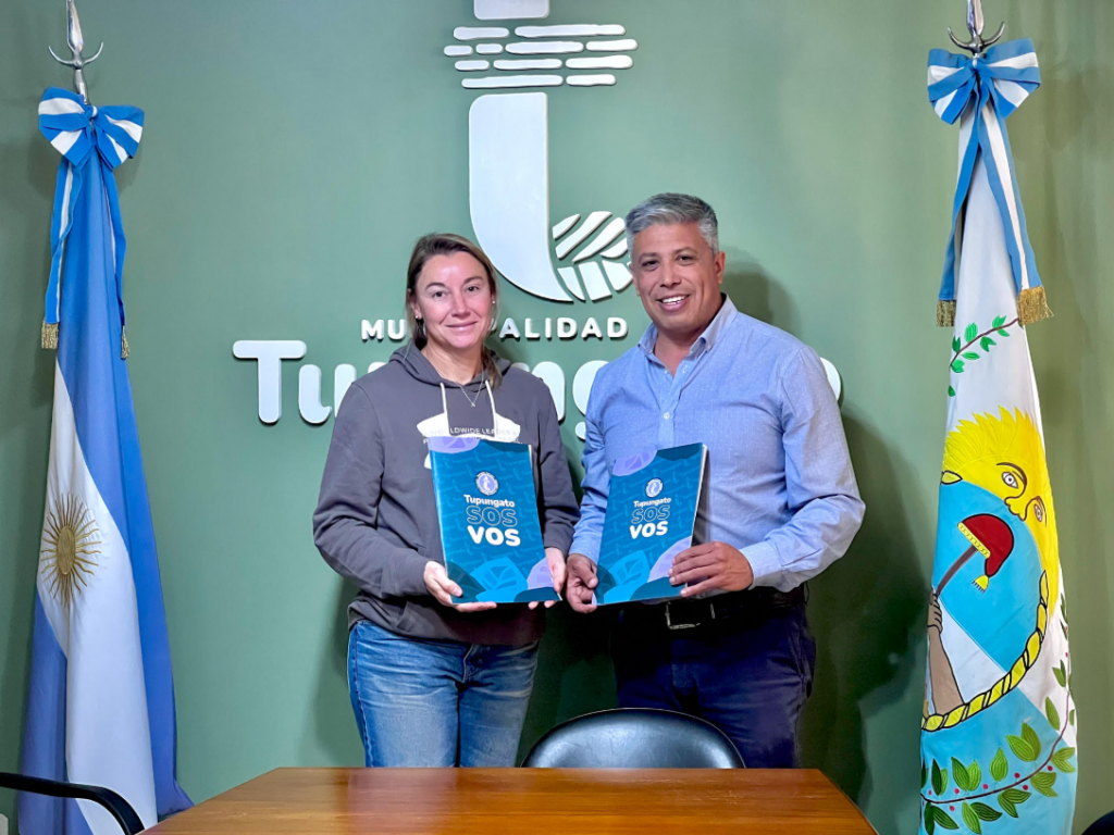 La familia Márquez donó a la Municipalidad de Tupungato un pozo de agua emplazado en el distrito Cordón del Plata
